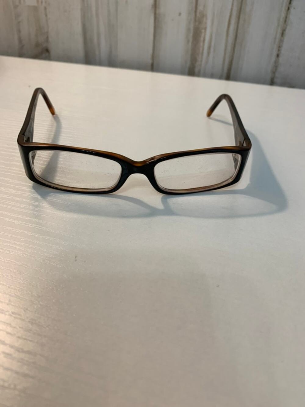 DKNY Eyeglass Frame Womens Brown Tortoise Full-Rim 51-16-130
